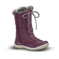 Quechua Warme Waterdichte Sneeuwlaarzen Kind SH500 Rits Maat 30-38