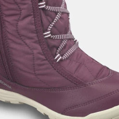 Quechua Warme Waterdichte Sneeuwlaarzen Kind SH500 Rits Maat 30-38 -Goedkope SchoenStijl Winkel warme waterdichte sneeuwlaarzen kind sh500 rits maat 30 38 4