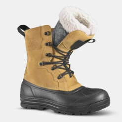 Quechua Warme Waterdichte Snowboots Heren SH500 U-WARM Leer -Goedkope SchoenStijl Winkel warme waterdichte snowboots heren sh500 u warm leer 3