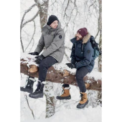 Quechua Warme Waterdichte Snowboots Heren SH500 U-WARM Leer -Goedkope SchoenStijl Winkel warme waterdichte snowboots heren sh500 u warm leer 9