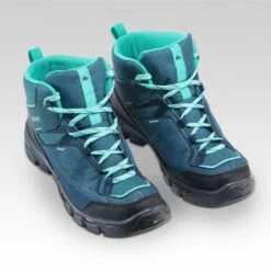 Quechua Waterdichte Halfhoge Wandelschoenen Voor Kinderen MH120 35 Tot 38 Turquoise 11 Quechua Waterdichte Halfhoge Wandelschoenen Voor Kinderen MH120 35 Tot 38 Turquoise -Goedkope SchoenStijl Winkel waterdichte halfhoge wandelschoenen voor kinderen mh120 35 tot 38 turquoise 3