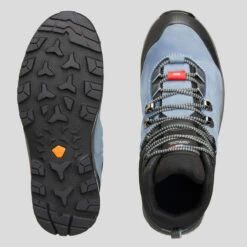 Waterdichte Hoge Trekkingschoenen Voor Dames MT100 Wide Leer Crosscontact -Goedkope SchoenStijl Winkel waterdichte hoge trekkingschoenen voor dames mt100 wide leer crosscontact 3