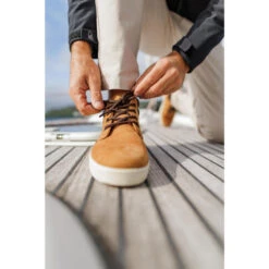 Tribord Waterdichte Leren Zeilschoenen Voor Heren 500 -Goedkope SchoenStijl Winkel waterdichte leren zeilschoenen voor heren 500 oker 12