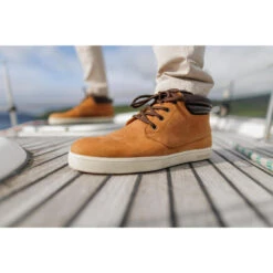 Tribord Waterdichte Leren Zeilschoenen Voor Heren 500 -Goedkope SchoenStijl Winkel waterdichte leren zeilschoenen voor heren 500 oker 13