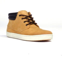 Tribord Waterdichte Leren Zeilschoenen Voor Heren 500 -Goedkope SchoenStijl Winkel waterdichte leren zeilschoenen voor heren 500 oker 3