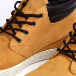 Tribord Waterdichte Leren Zeilschoenen Voor Heren 500 -Goedkope SchoenStijl Winkel waterdichte leren zeilschoenen voor heren 500 oker 6