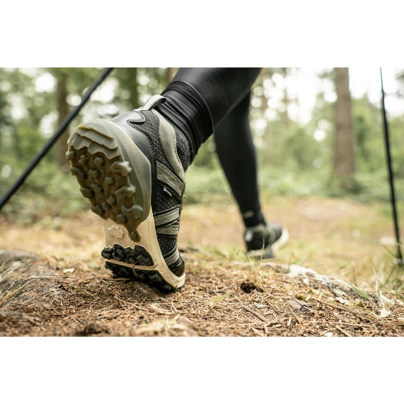 Waterdichte Schoenen Voor Nordic Walking NW 580 Kaki 10 Waterdichte Schoenen Voor Nordic Walking NW 580 Kaki - Afbeelding 10