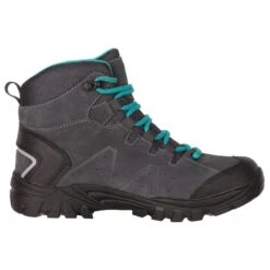 TROLLKIDS Waterdichte Wandelschoenen Voor Meisjes Trollsteinen Hiker Mid Grijs Blauw